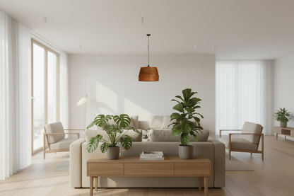 Hängelampe aus Birne 