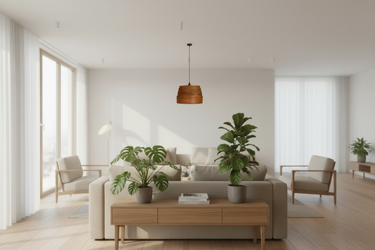 Hängelampe aus Birne 